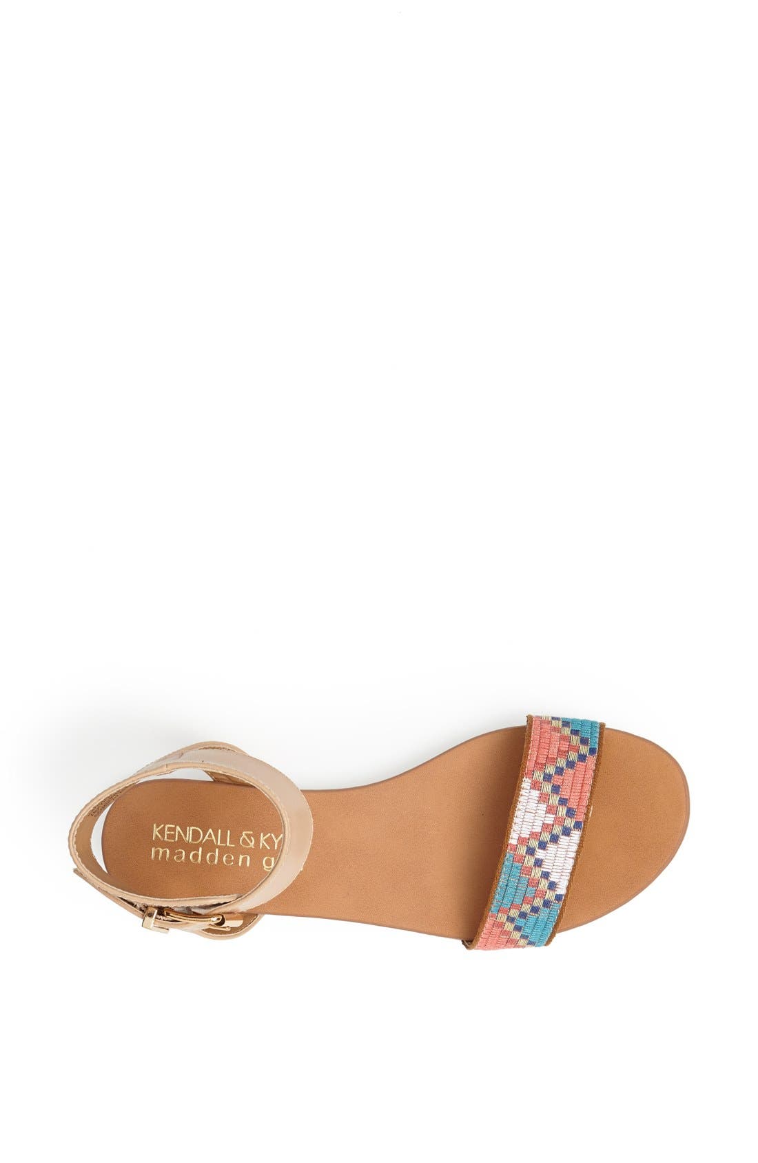 KENDALL + KYLIE Madden Girl 'Karizma' Sandal, Alternate, color, NATURAL MULTI