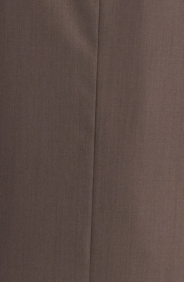 AllSaints Rawdon Peaked Lapel Slim Fit Wool Blend Sport Coat Suit Separate, Alternate, color, Brown