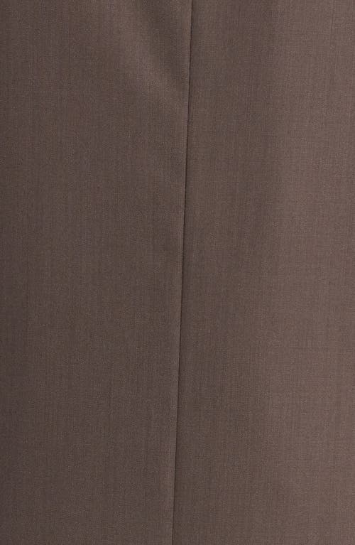 Allsaints Rawdon Peaked Lapel Slim Fit Wool Blend Sport Coat Suit Separate In Brown