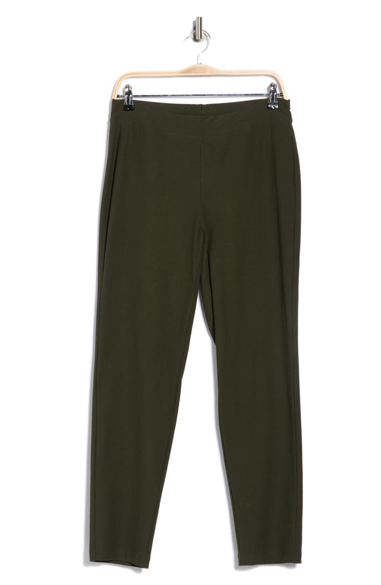 Eileen Fisher Slim Ankle Pants, Alternate, color, Seaweed