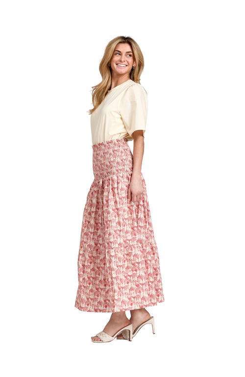 Taylor Tillman Leah Skirt In Red