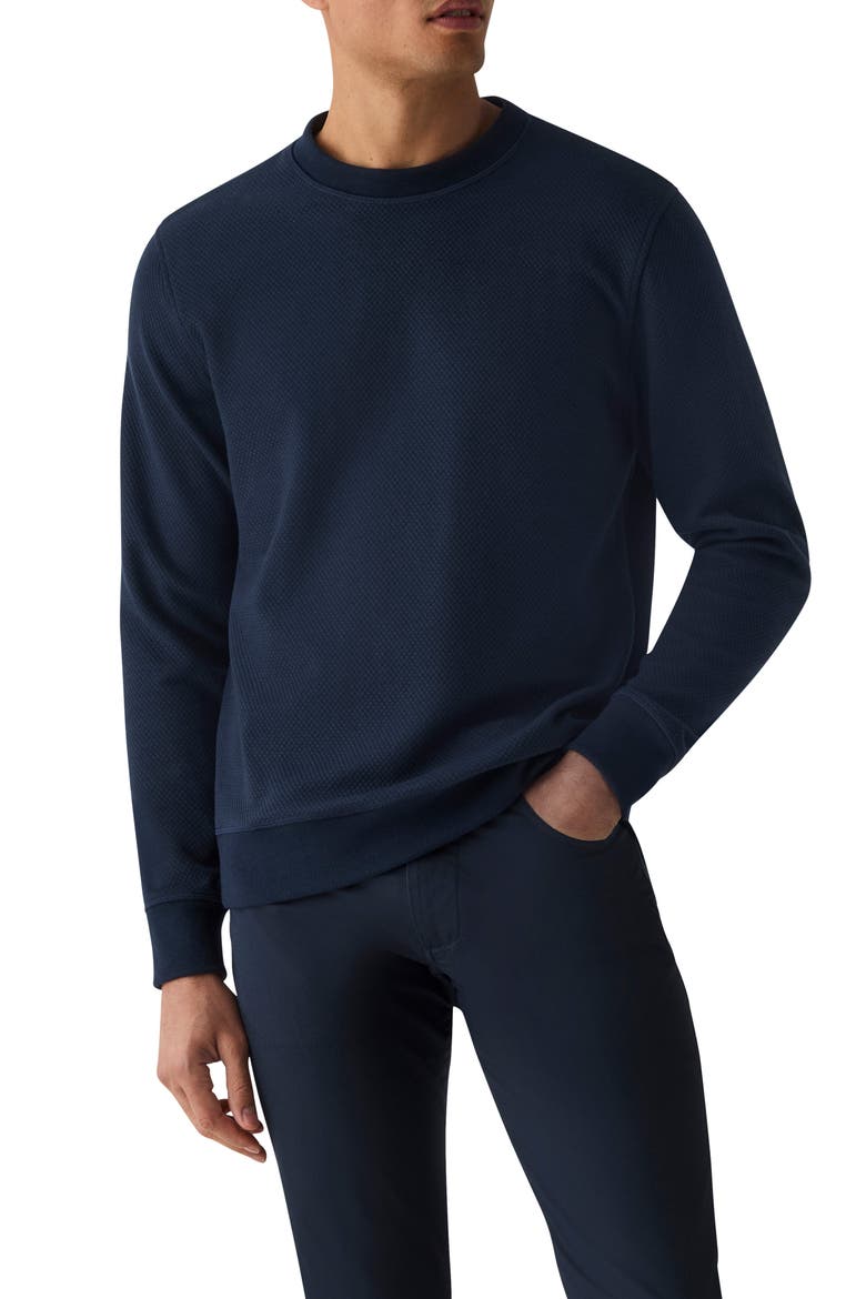 Troy Performance Sweatshirt, Main, color, MALTESE BLUE