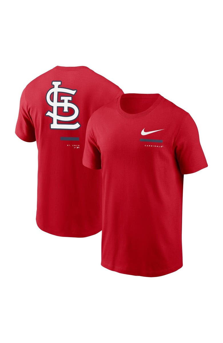 Nike Men's Nike Red St. Louis Cardinals Over the Shoulder T-Shirt, Main, color, Red