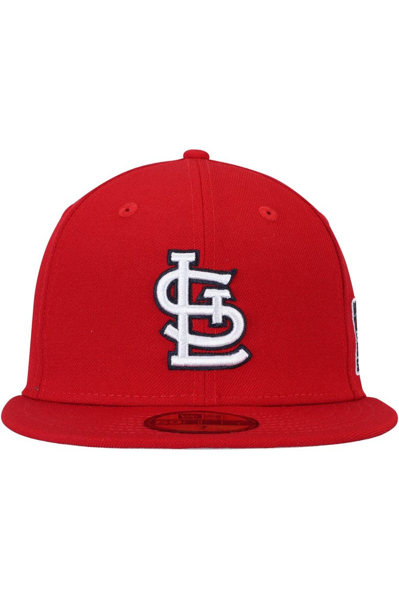Men's New Era Red St. Louis Cardinals 2006 World Series Wool 59FIFTY Fitted Hat, Alternate, color, Red