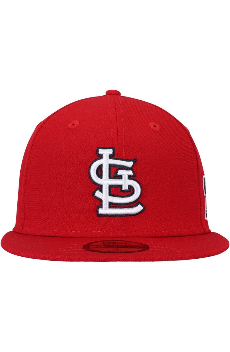 New Era Men's New Era Red St. Louis Cardinals 2006 World Series Wool 59FIFTY Fitted Hat, Alternate, color, Red
