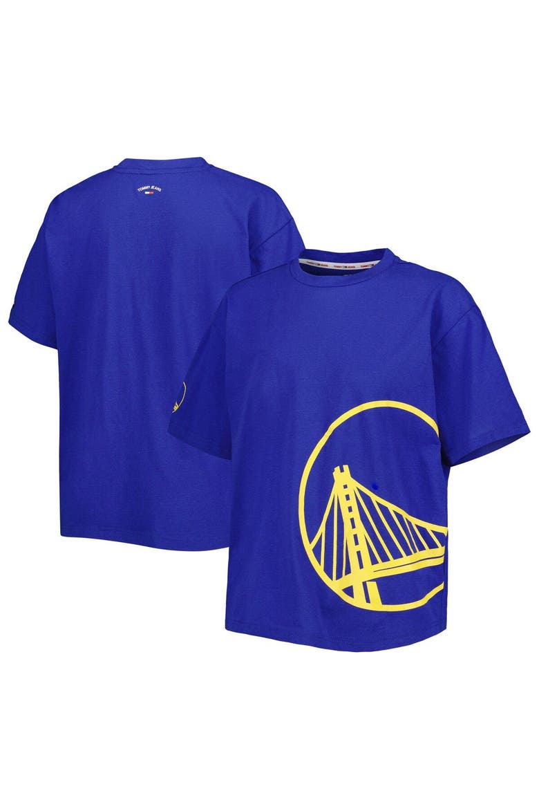 Women's Tommy Jeans Royal Golden State Warriors Bianca T-Shirt, Main, color, Royal