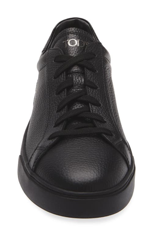 Tod's Cassetta Low Top Sneaker In Black