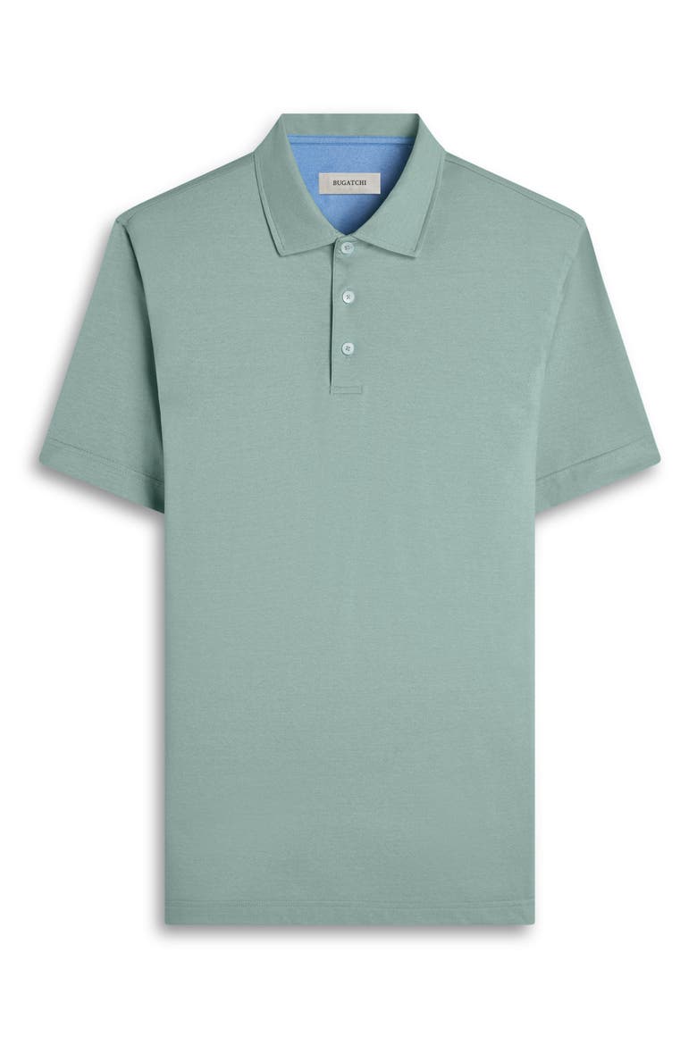Vincent OoohCotton® Double Knit Solid Polo, Alternate, color, MENTHOL