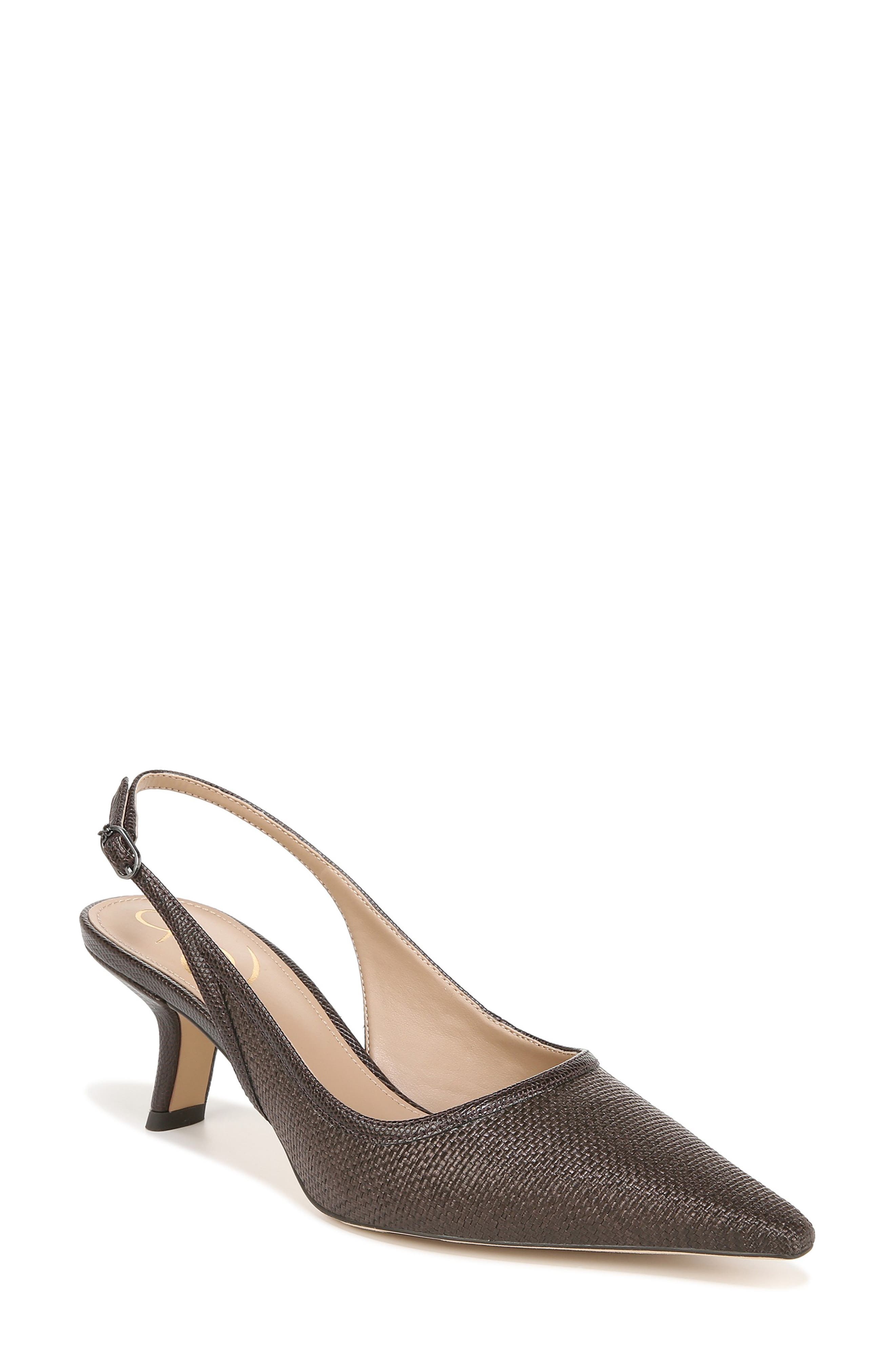 Sam Edelman Bianka Pointed Toe Slingback Pump, Main, color, 