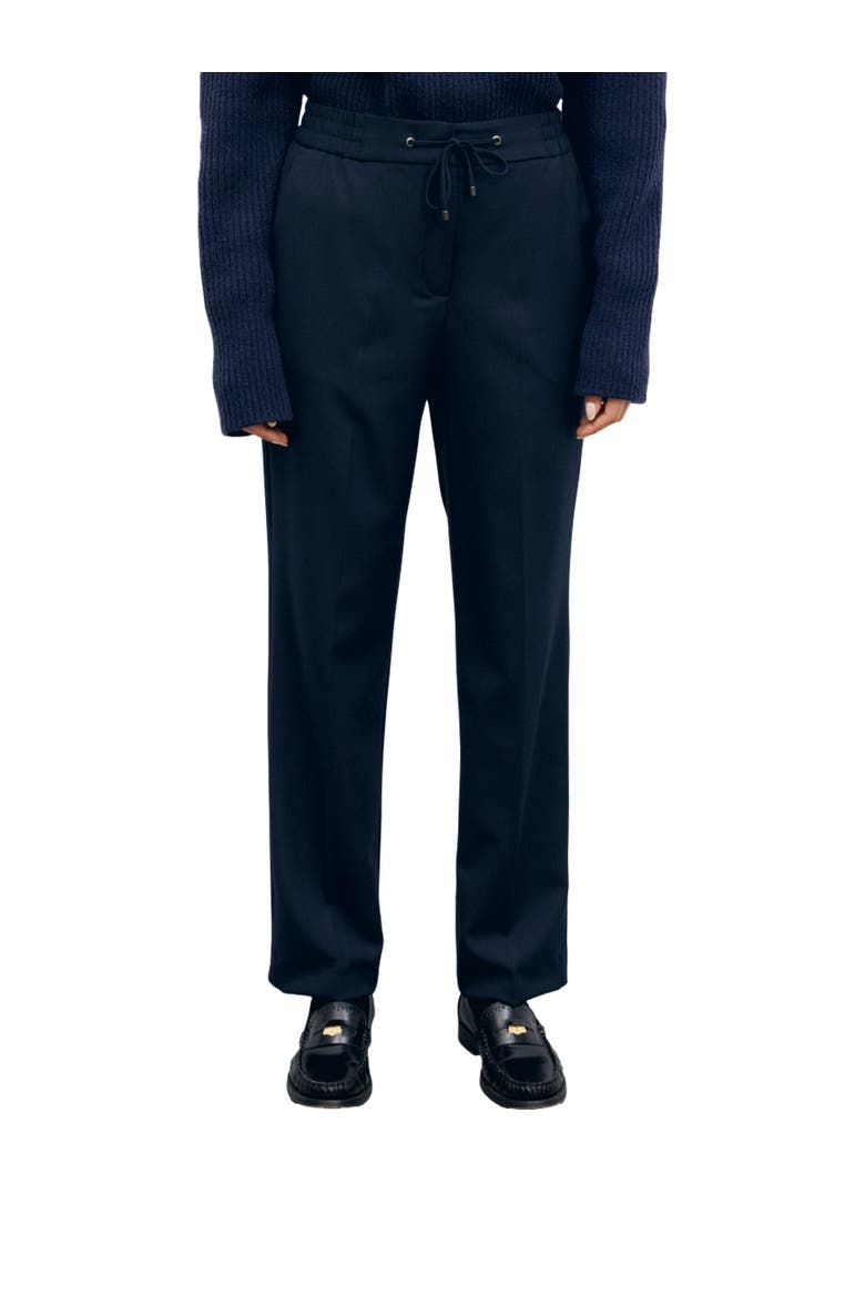 Myra Straight Leg Trousers, Main, color, Navy Blue