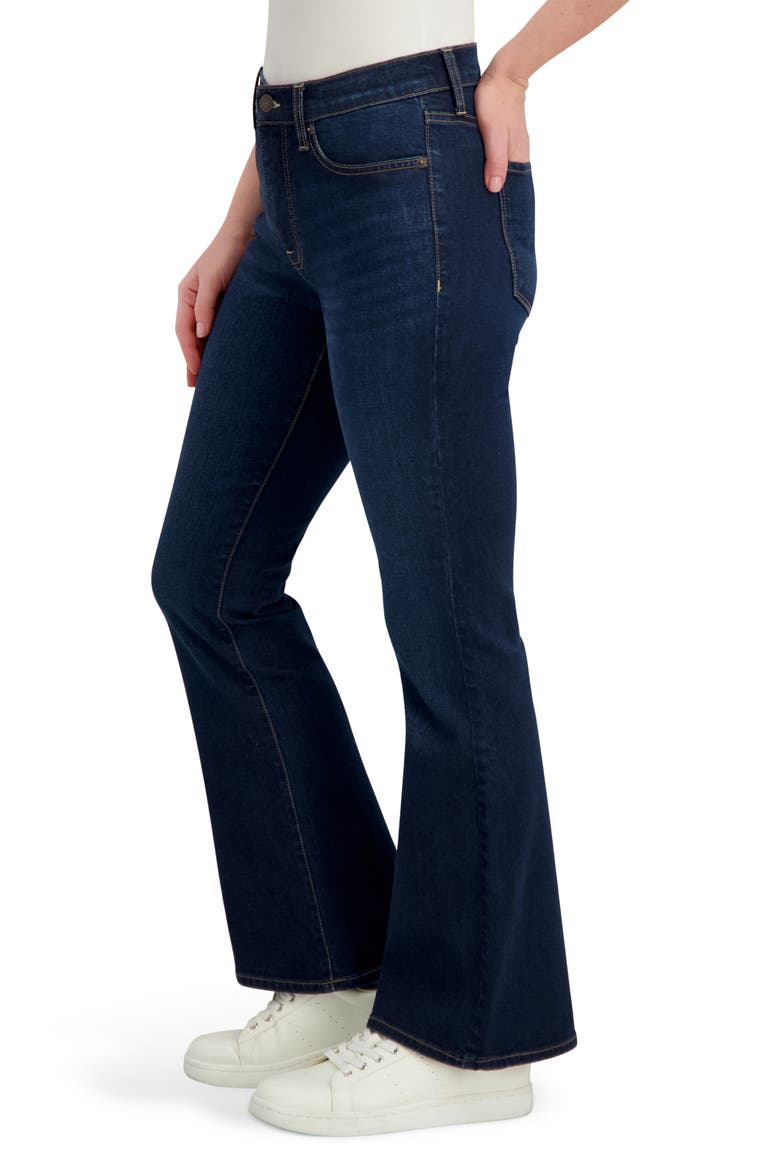 Stevie High Waist Flare Jeans, Alternate, color, NEWBERRY BLUE
