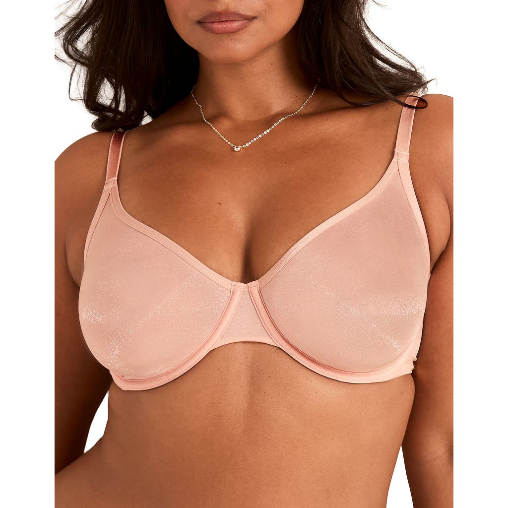 Adore Me Hariette Unlined Full Coverage Bra In Pink