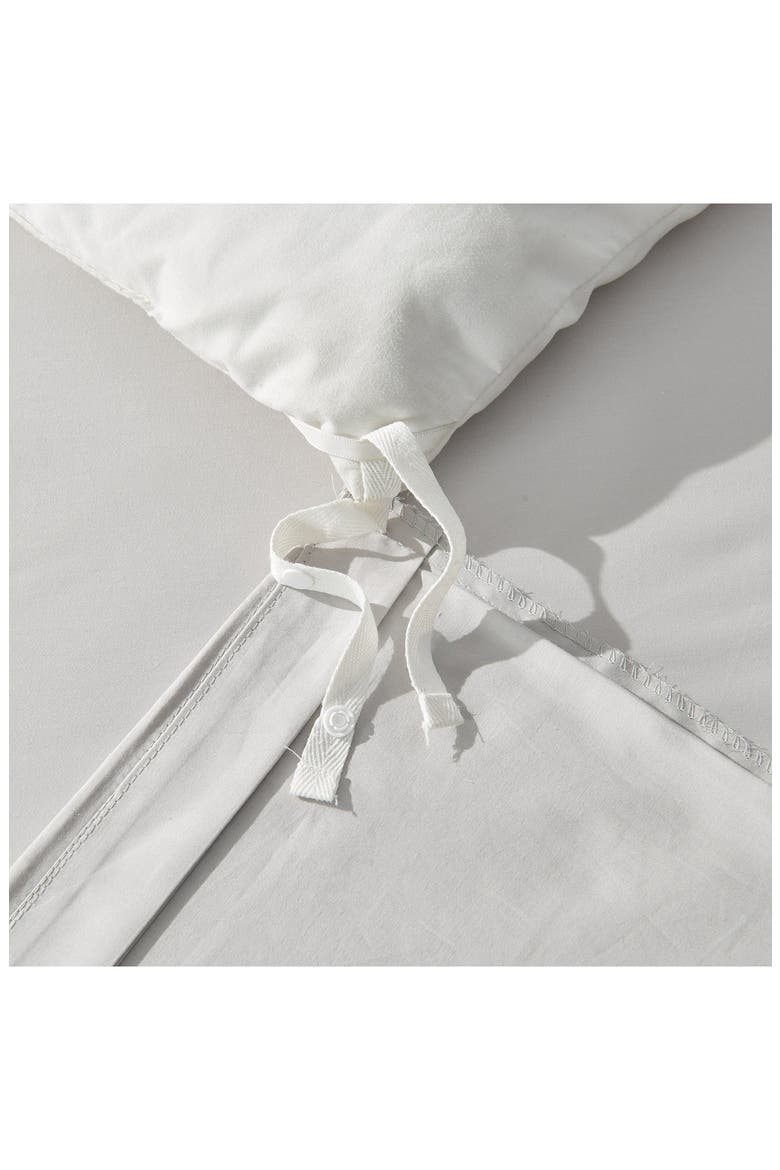 LuxeSoft Organic Cotton Sateen Duvet Cover, Alternate, color, DOVE