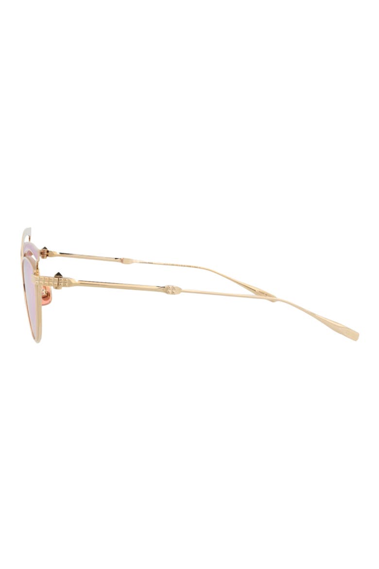 55mm Cat Eye Sunglasses, Alternate, color, GOLD GOLD PINK