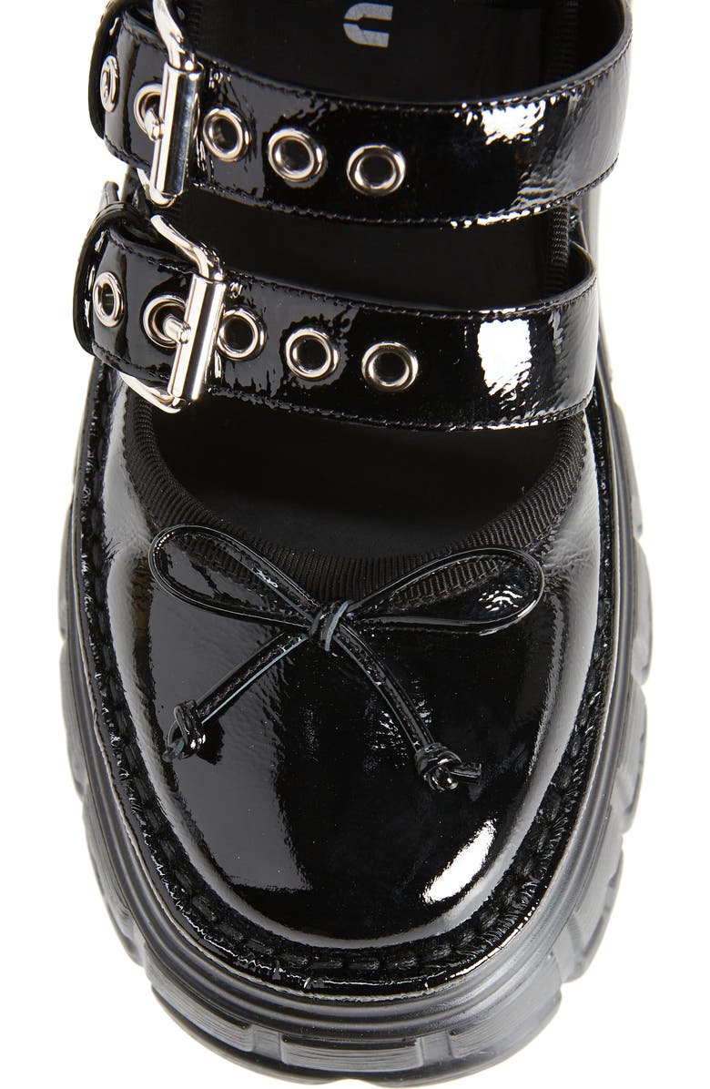 Miu Miu Platform Ballerina Mary Jane, Alternate, color,
