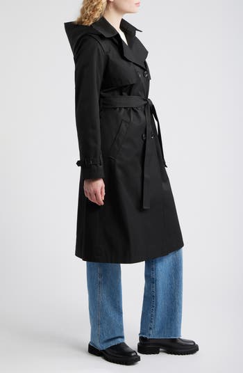 Sam Edelman Double Breasted Belted Trench Coat | Nordstrom