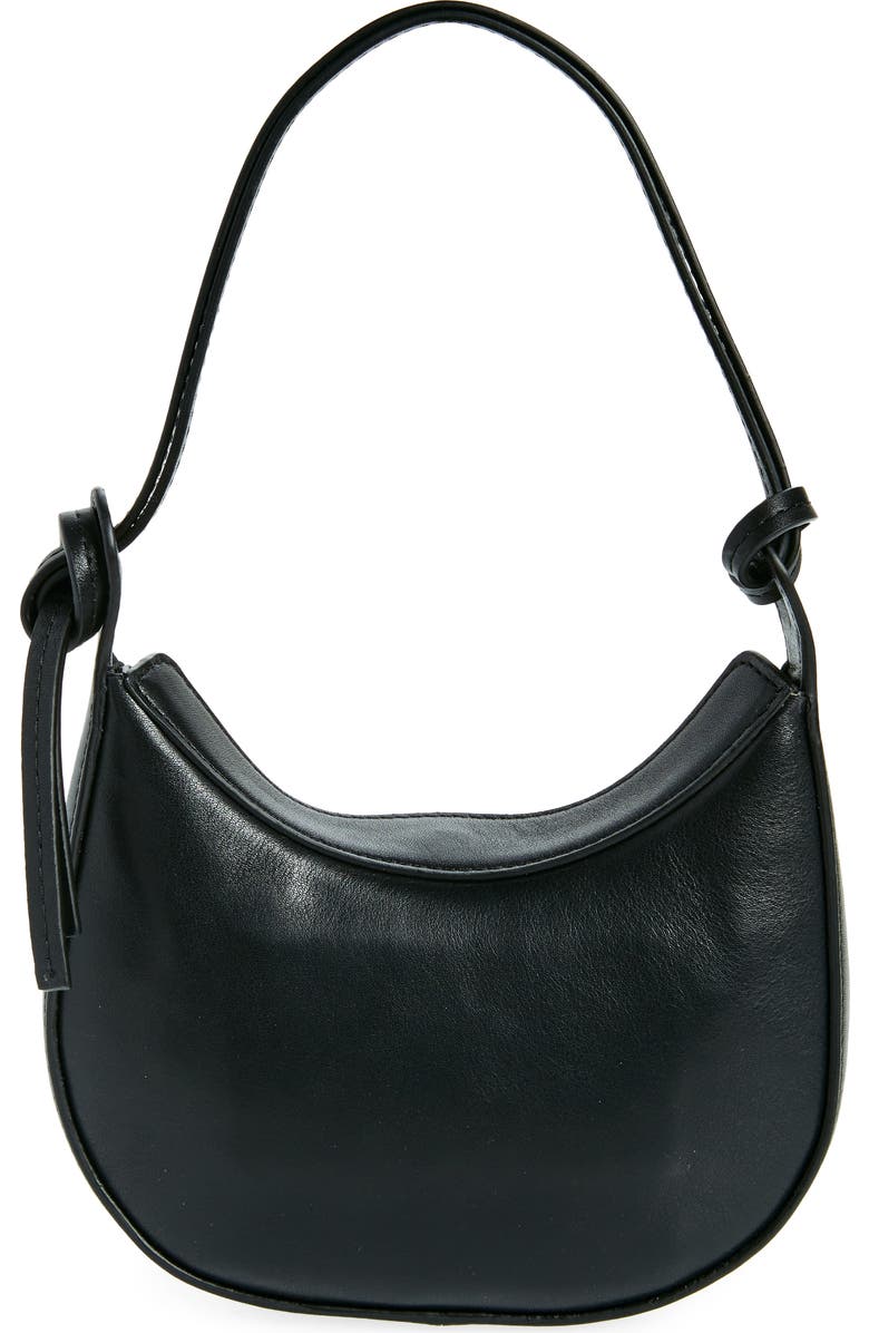 Reformation Mini Rosetta Leather Shoulder Bag, Alternate, color,