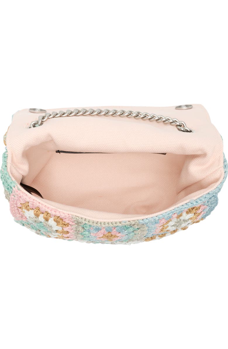 Kurt Geiger London Medium Kensington Crochet Convertible Crossbody Bag, Alternate, color,