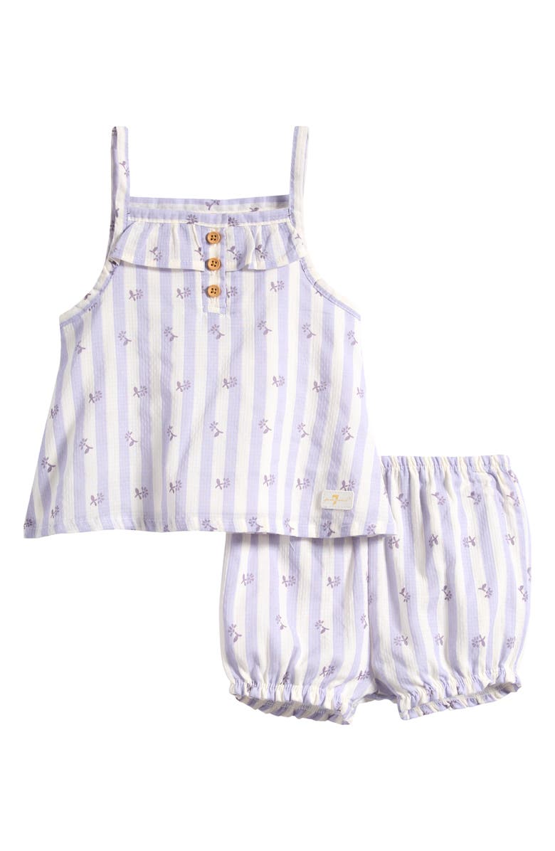 7 For All Mankind Tank & Bloomers Set, Main, color,