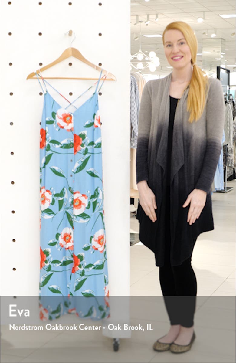 Gibson x The Motherchic Al Fresco Strappy Button Up Midi Sundress, sales video thumbnail