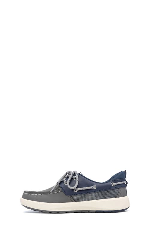 Sperry Kids' Fairwater Plushwave™ Boat Shoe In Gray