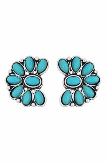 Western Turquoise Earrings