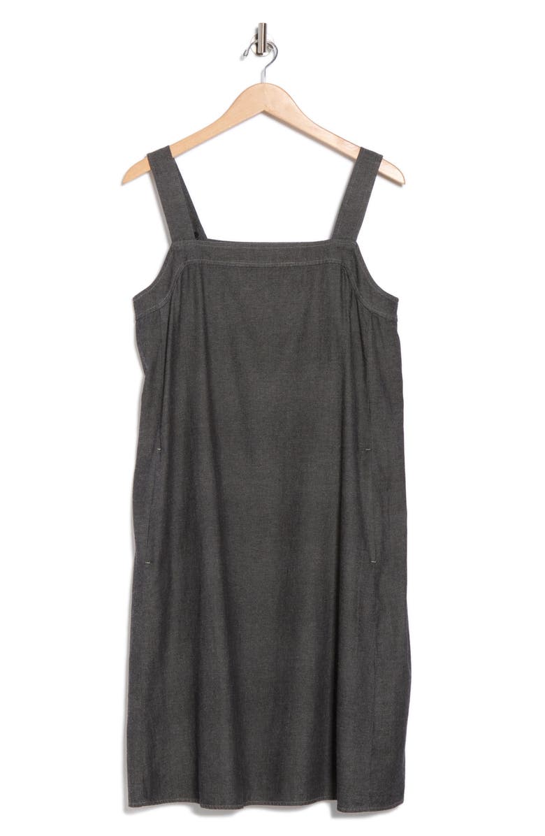 Eileen Fisher Sleeveless Organic Cotton Dress, Alternate, color,