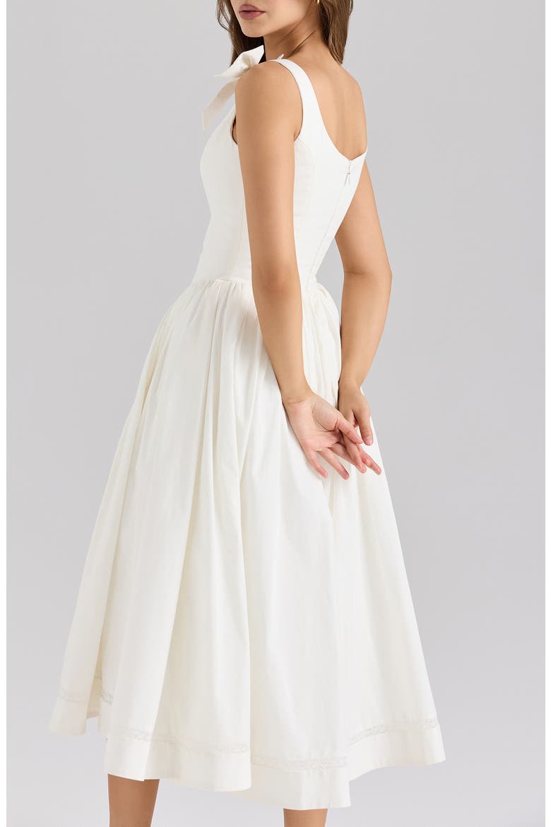 Lillia A-Line Dress, Alternate, color, WHITE