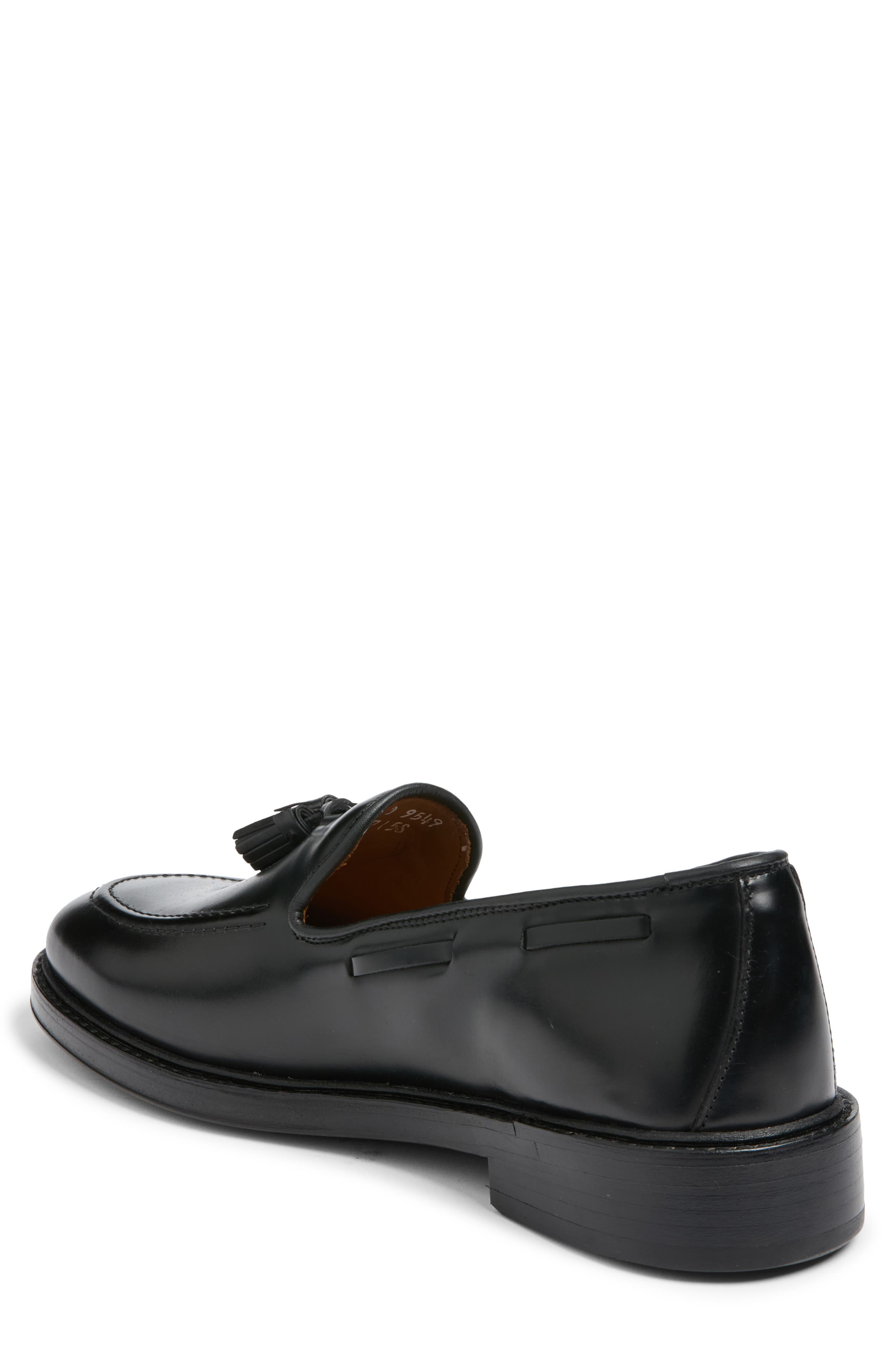 Baker Tassel Loafer, Alternate, color, BLACK