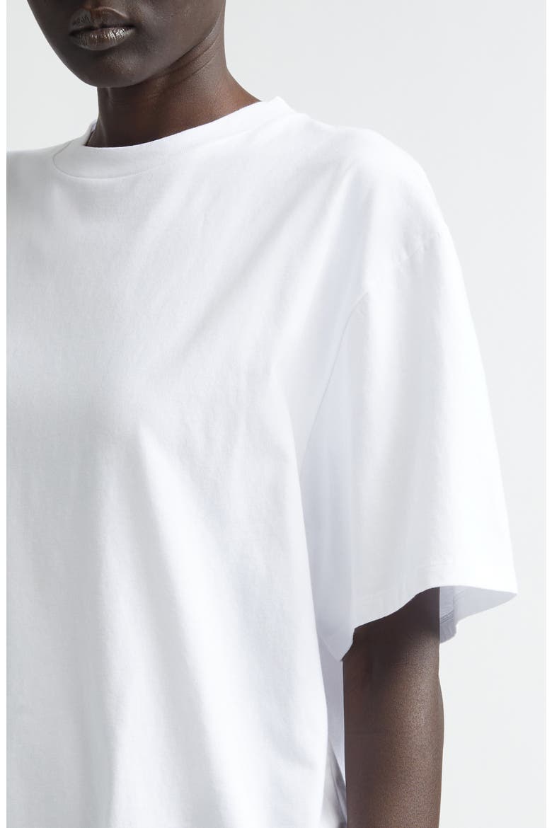 Junior Cotton Jersey Graphic T-Shirt, Alternate, color, WHITE/ RED/ BLUE