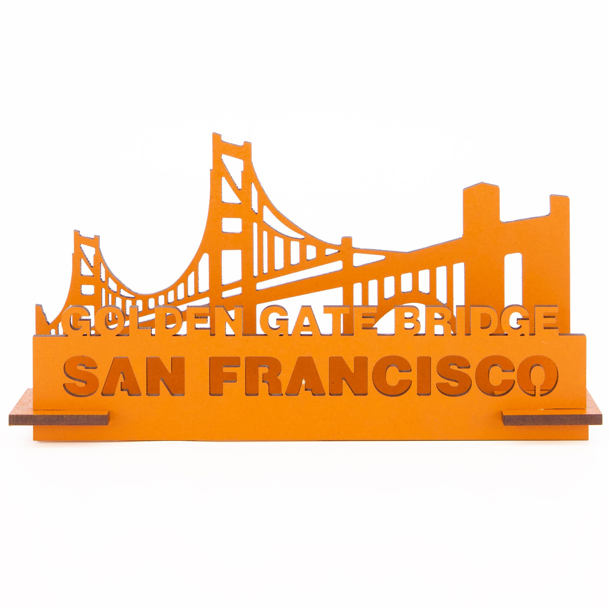 Little & Wood Woodlet Medium Golden Gate Bridge, 3D Wooden Kitset, Ages ...