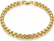 Bliss Diamond 14k Gold Filled 3.5-mm Round Box Link Chain Bracelet