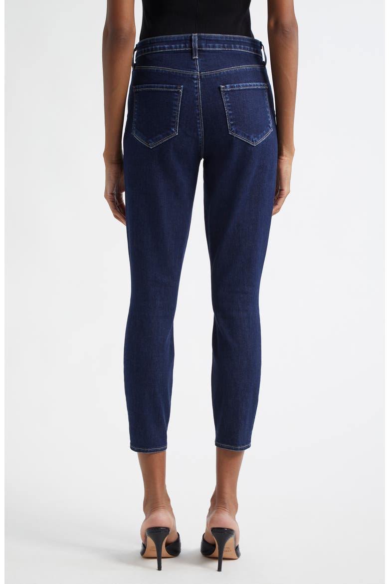 Margot High Waist Crop Skinny Jeans, Alternate, color, STANTON