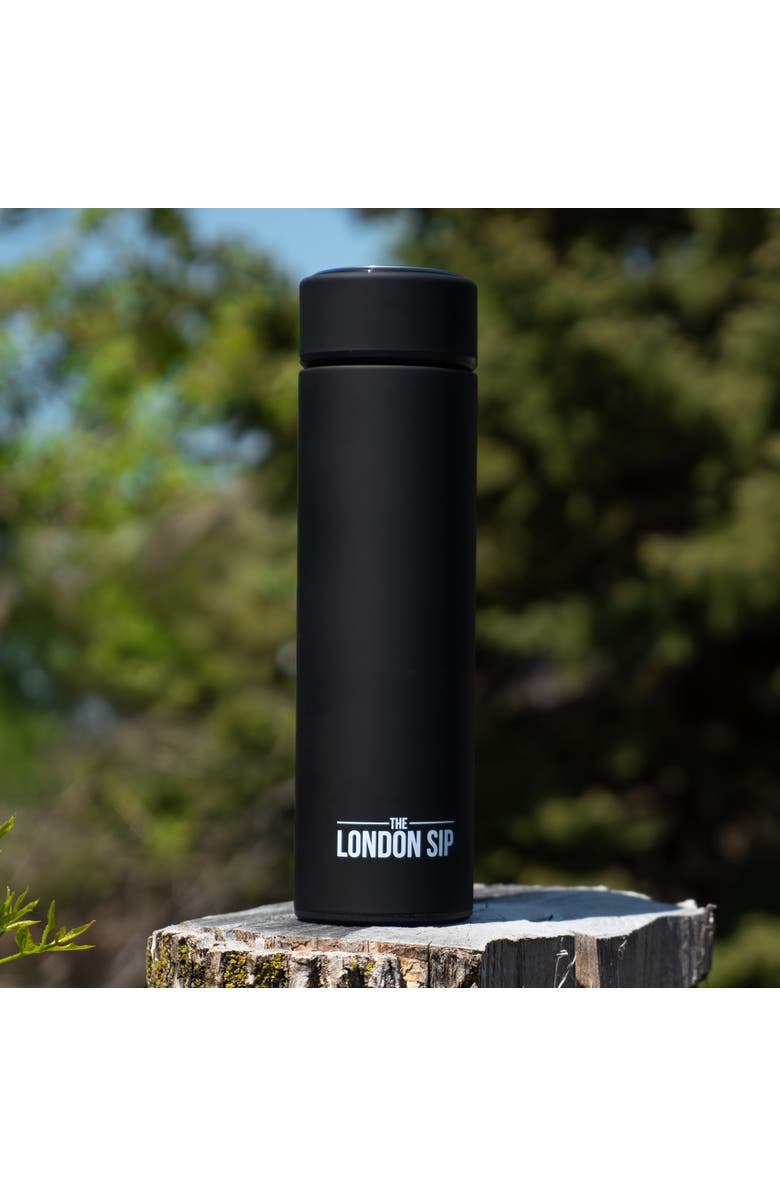 London Sip Infuser Bottle 16oz, Alternate, color, Black