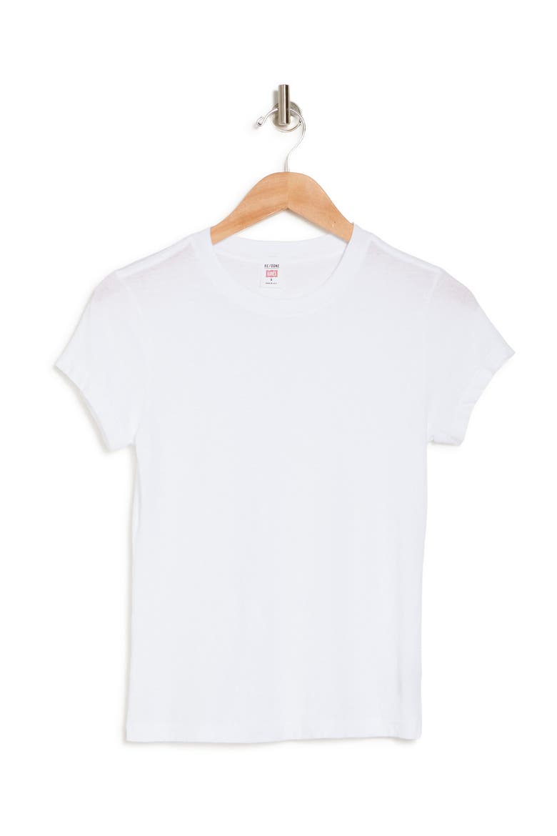 1950s Boxy Tee, Alternate, color, OPTIC WHITE