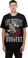 New Era Men's New Era Black Los Angeles Dodgers Lifestyle Blessed Aesthetic T-Shirt