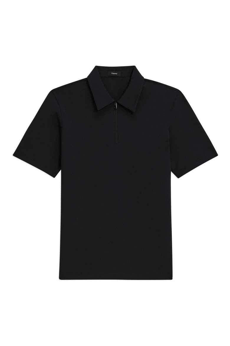 Ryder Quarter Zip Polo, Alternate, color, BLACK - 001