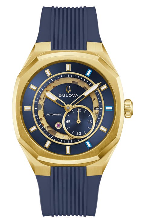 Marc Anthony Automatic Silicone Strap Watch