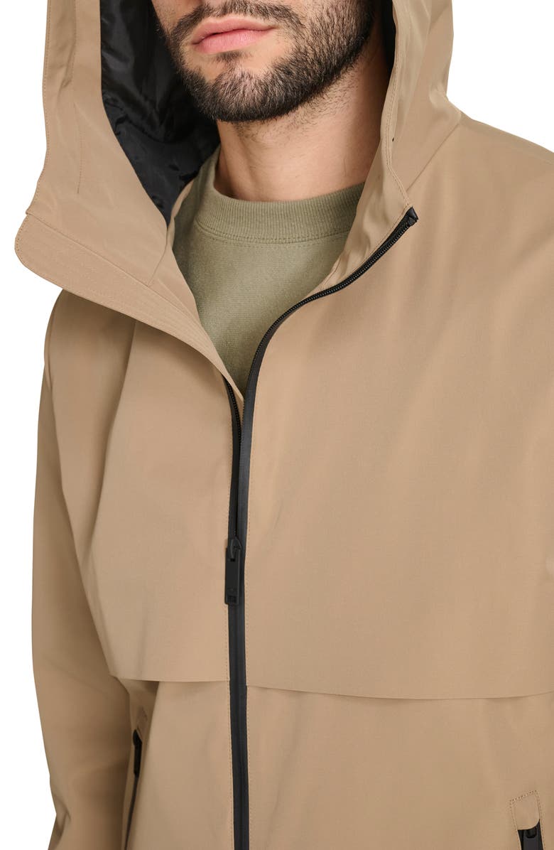 Dockers<sup>®</sup> Hooded Rain Jacket, Alternate, color, Khaki 2