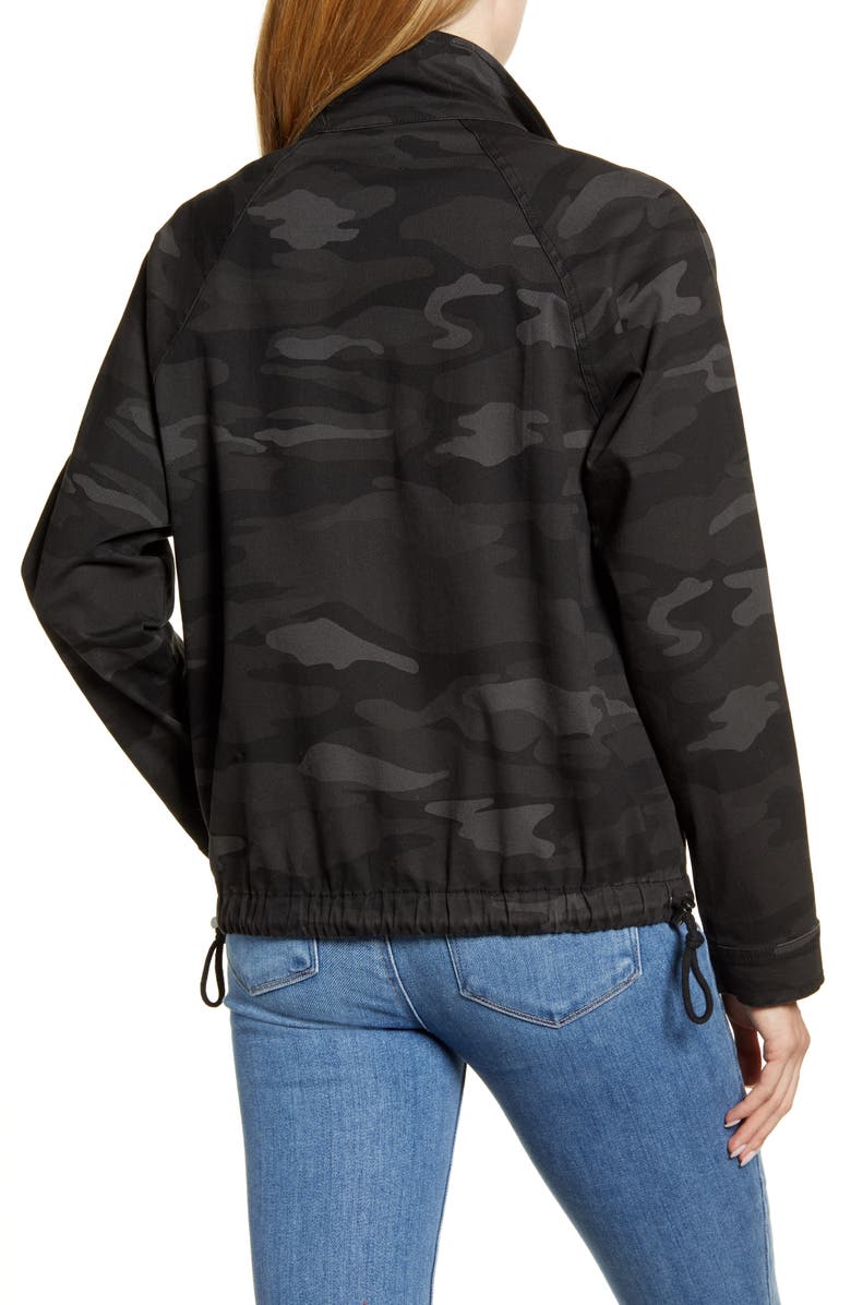 Wit & Wisdom Camo Print Stretch Cotton Jacket, Alternate, color, 