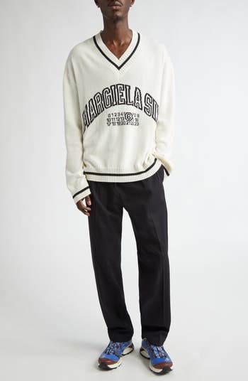 MM6 Maison Margiela Twill Drawstring Pants | Nordstrom