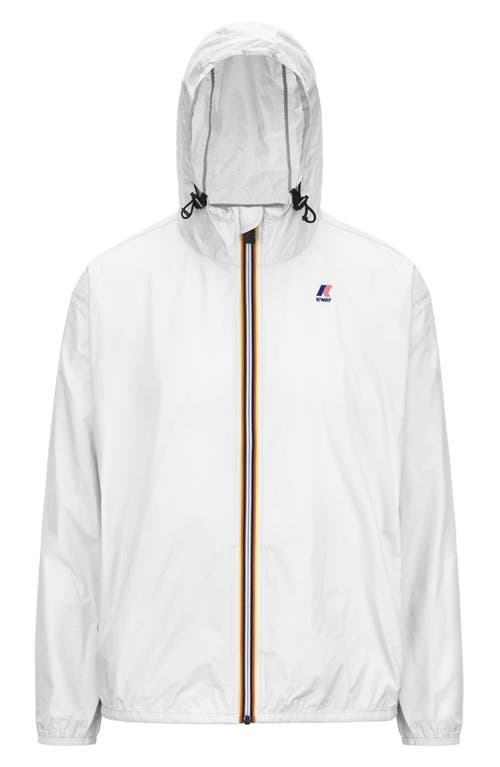 K-way Le Vrai 4.0 Claude Water Repellent Jacket In White