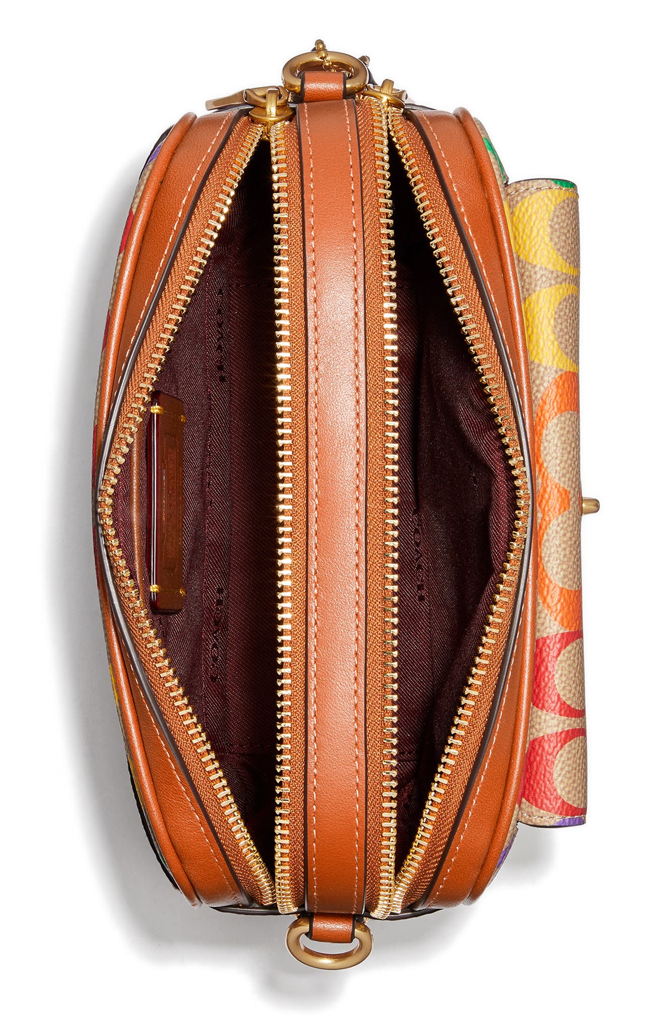 COACH Pride Willo Coated Canvas Camera Bag, Alternate, color, 