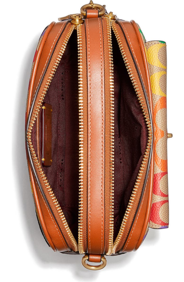 COACH Pride Willo Coated Canvas Camera Bag, Alternate, color,