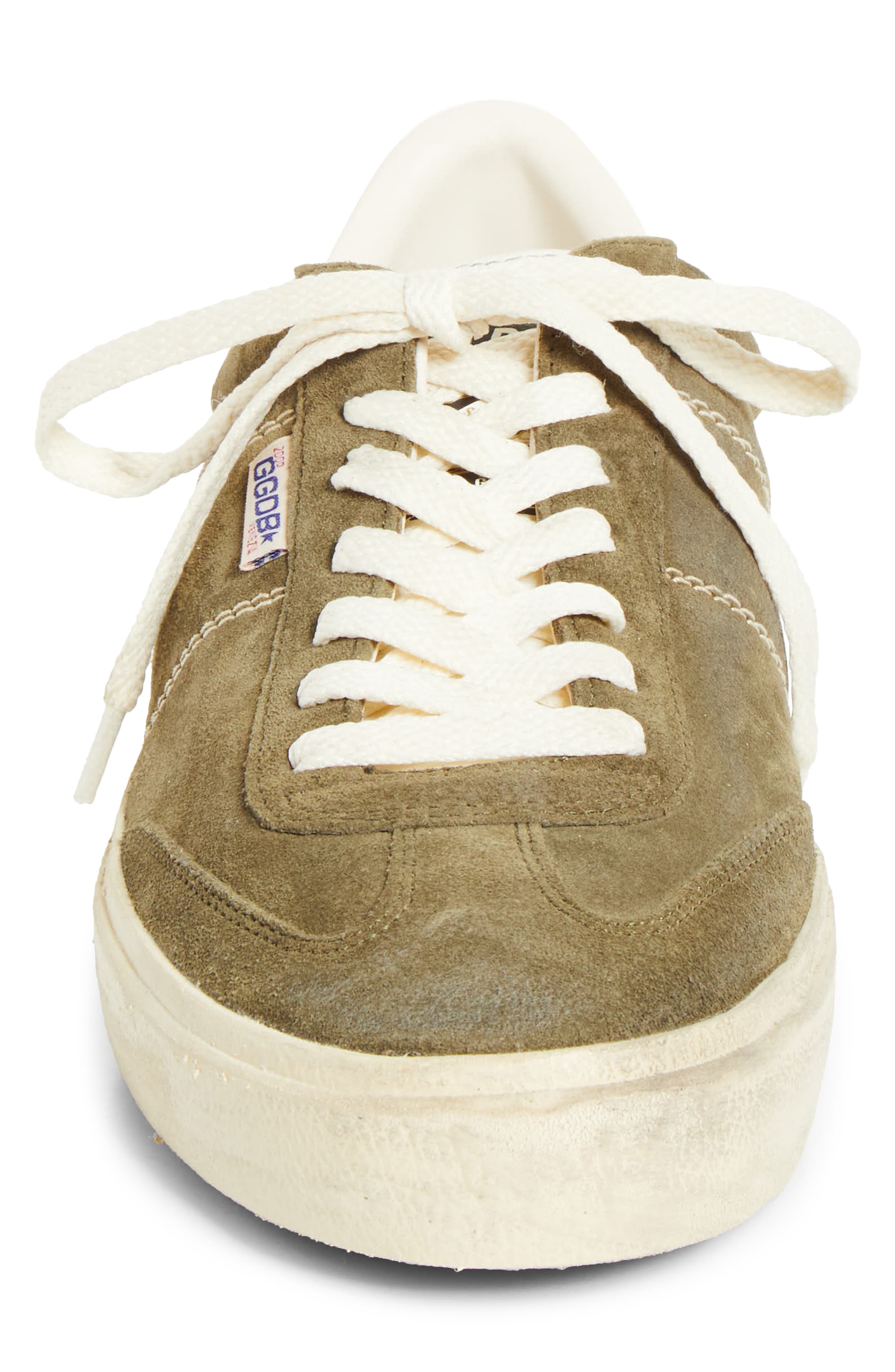 Golden Goose Soul Star Low Top Sneaker, Alternate, color, Olive Green/ White/ Milk
