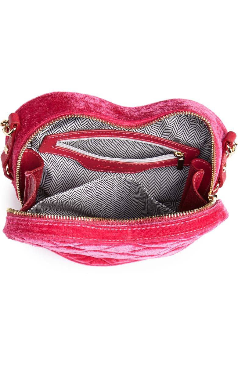 Mali + Lili Ella Heart Crossbody Bag, Alternate, color,