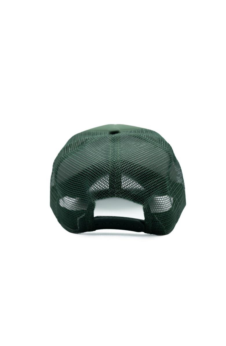Rey To Z Gigi Foam Trucker Hat, Alternate, color, Dark Green