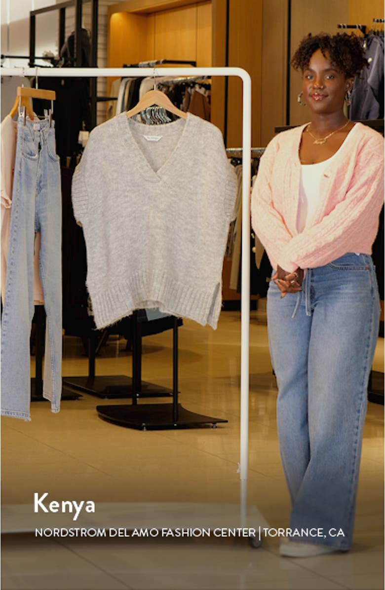 Cap Sleeve Knit Vest, sales video thumbnail