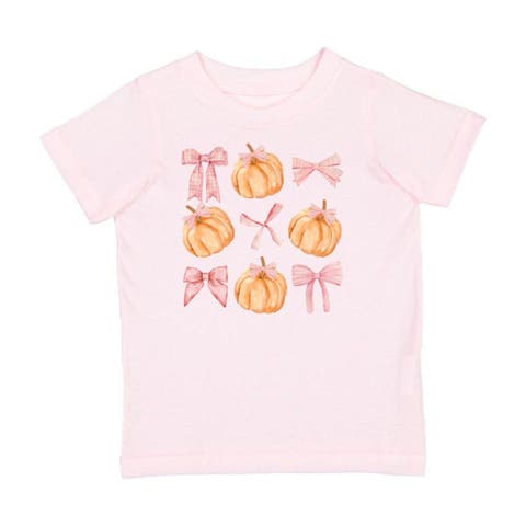 Pumpkin Short Sleeve T-Shirt (Baby, Toddler & Little Kid)