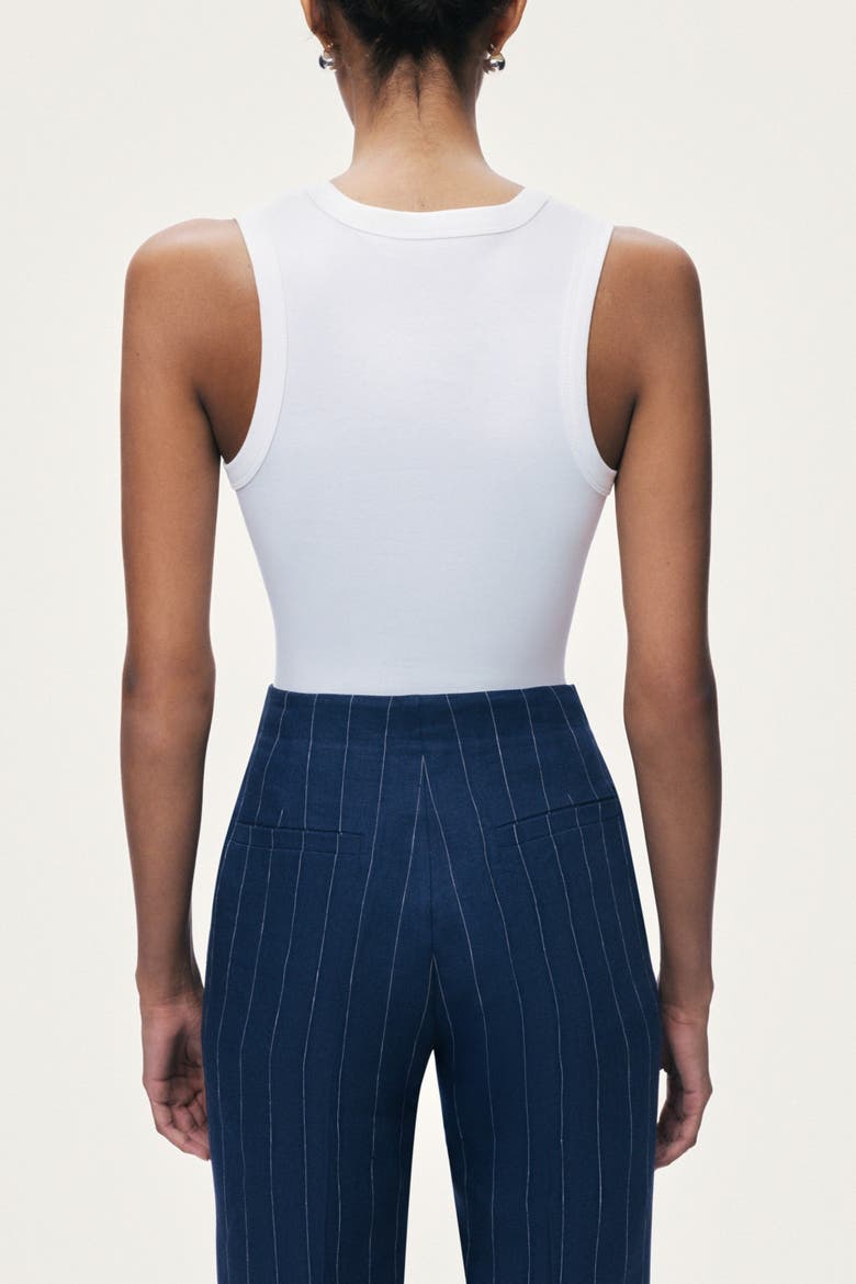 Pinstripe Wide Leg Trousers, Alternate, color, Multi-Colored